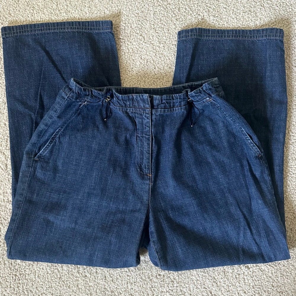 VTG Ann Taylor Denim Capris